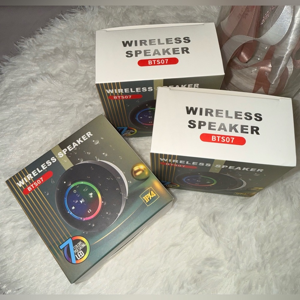 NIB - Waterproof Wireless Bluetooth Shower Speaker - Picture 3 of 7